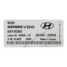 07-10 Hyundai Elantra 39150-23023 Computer Brain Engine Control ECU ECM Module