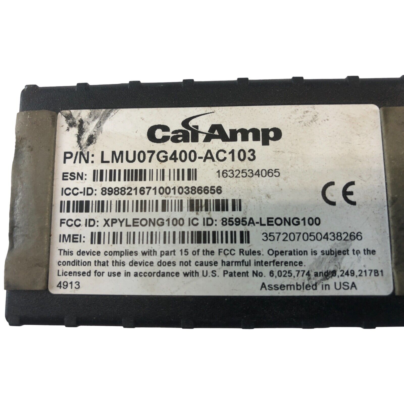 2008-2010 PORSCHE CAYENNE TURBO GPS FLEET TRACKING SYSTEM MODULE UNIT CALAMP OEM