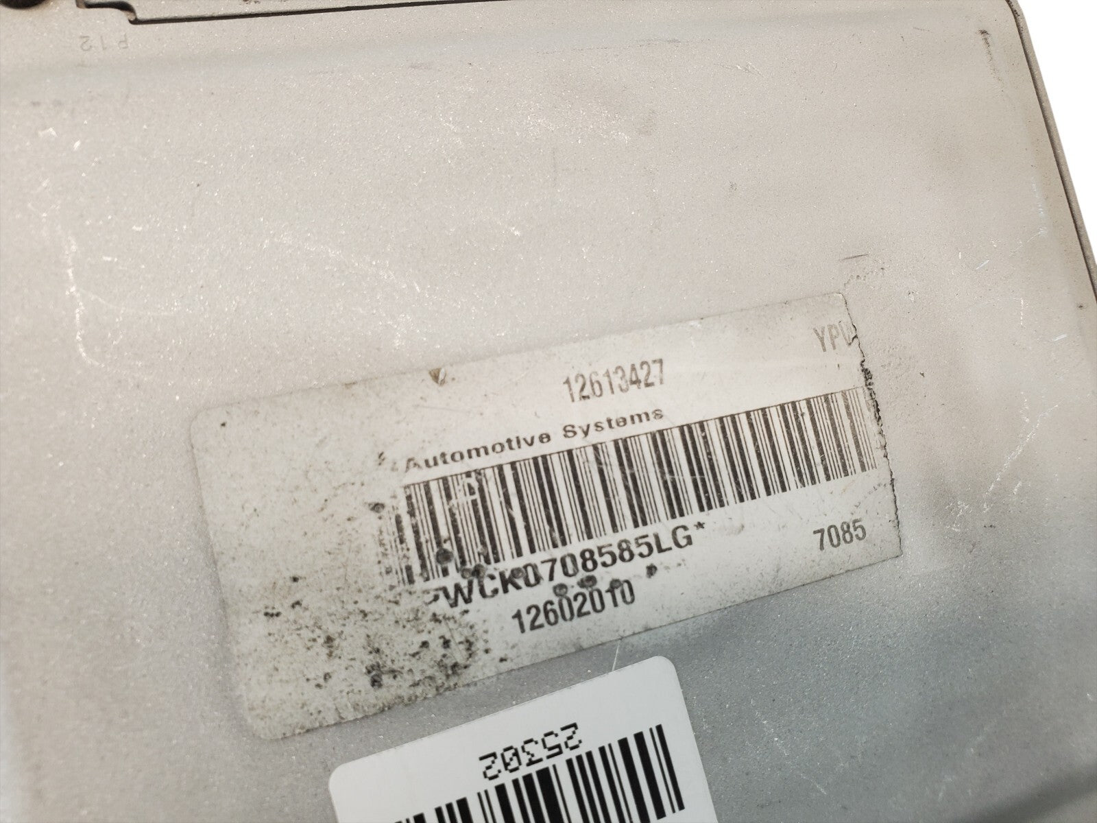06-09 Trailblazer, ENVOY ECM Engine Control Module Computer 12613427