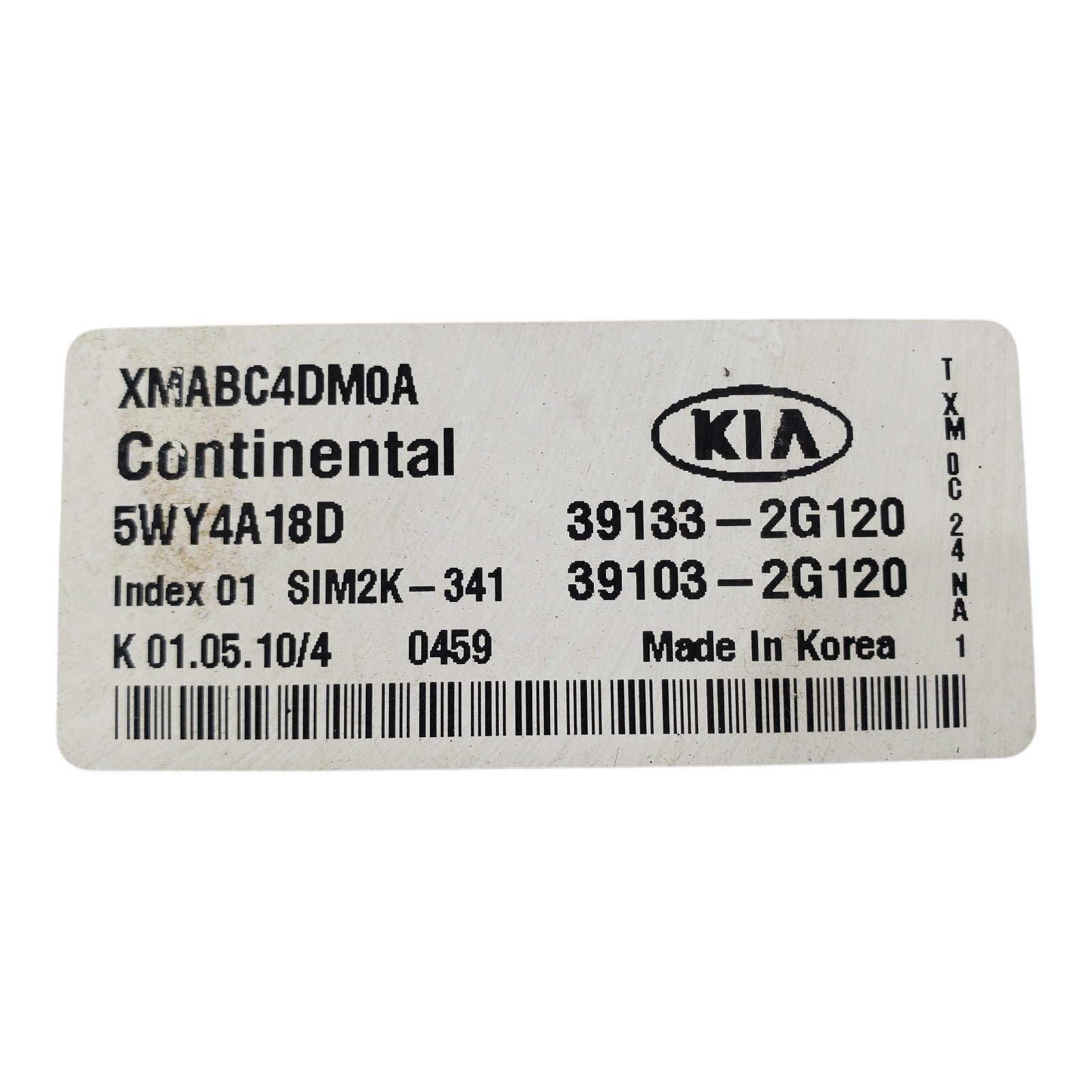 Engine ECM Control Module 2.4L Fits 11-13 SORENTO 39133-2G120 391332G120