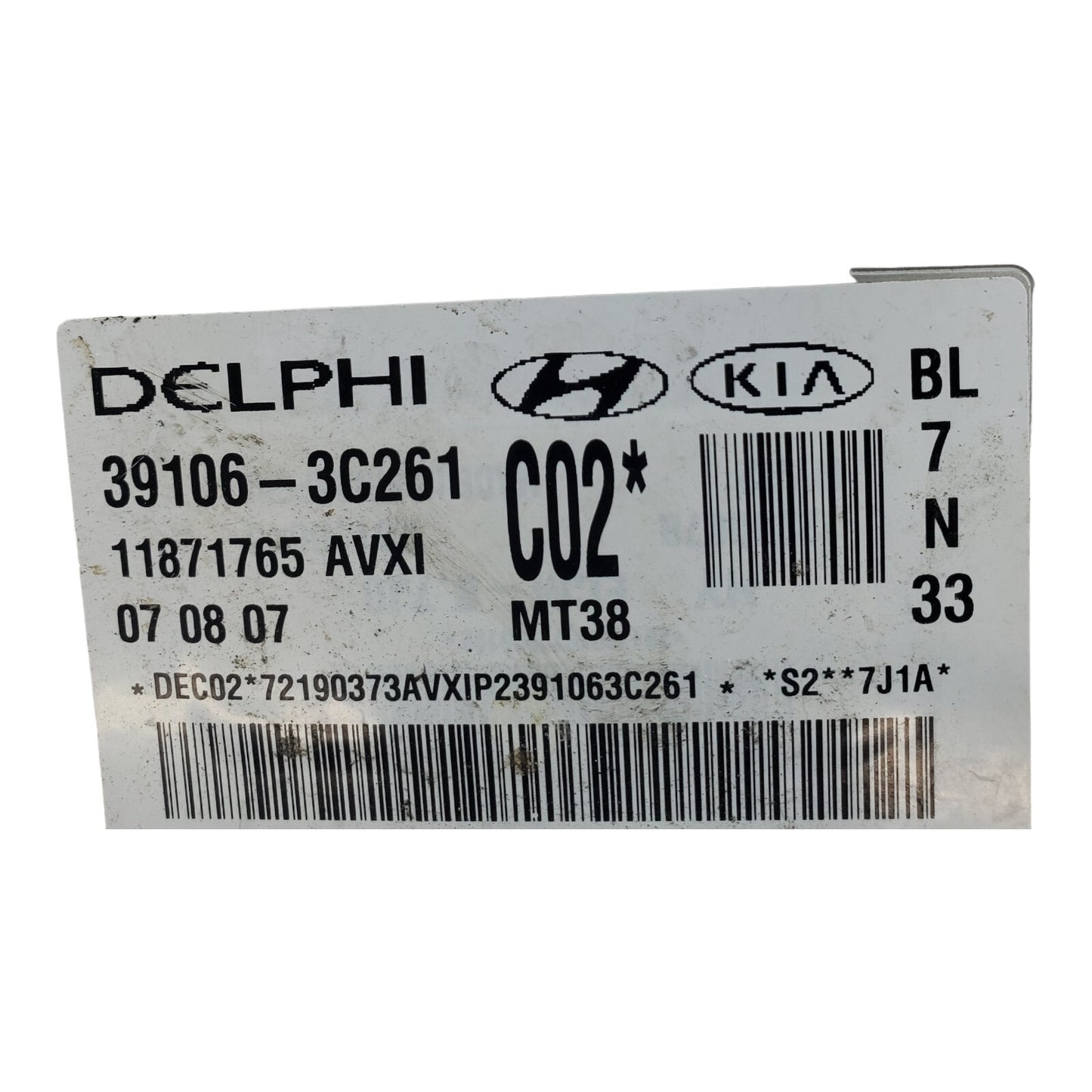 ✅07-09 Kia Sorento 39106-3C261 Computer Brain Engine Control ECU ECM PCM Module