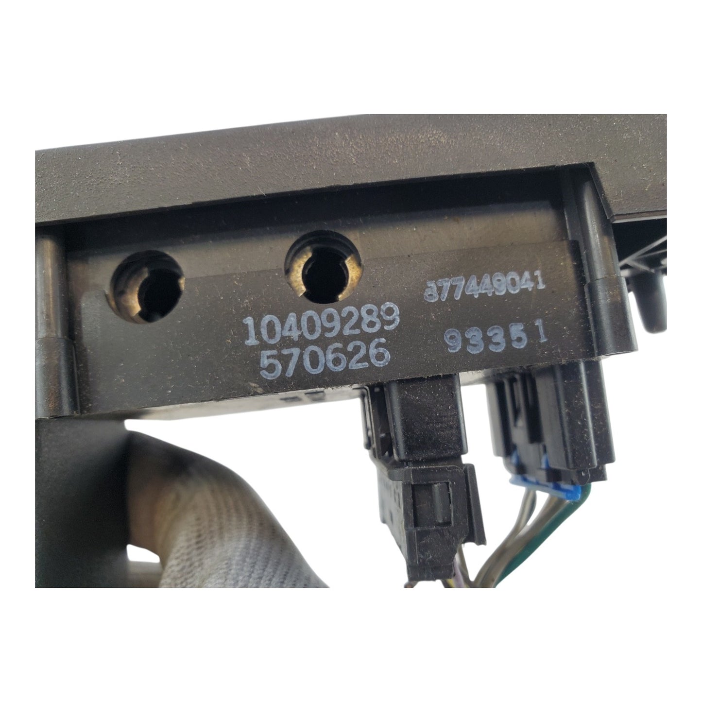 97-05 Venture Van Rear Wiper Switch TCS 10409289 Chevrolet GM Dash Toggle OEM