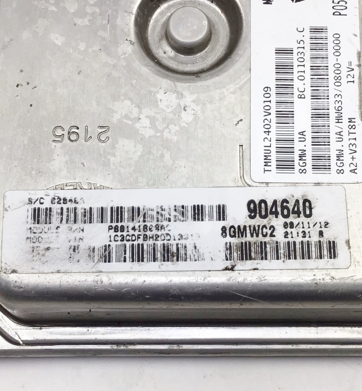 ✅ 13-14 DODGE DART Engine Control Module ECM 68141606AC 05150663AD