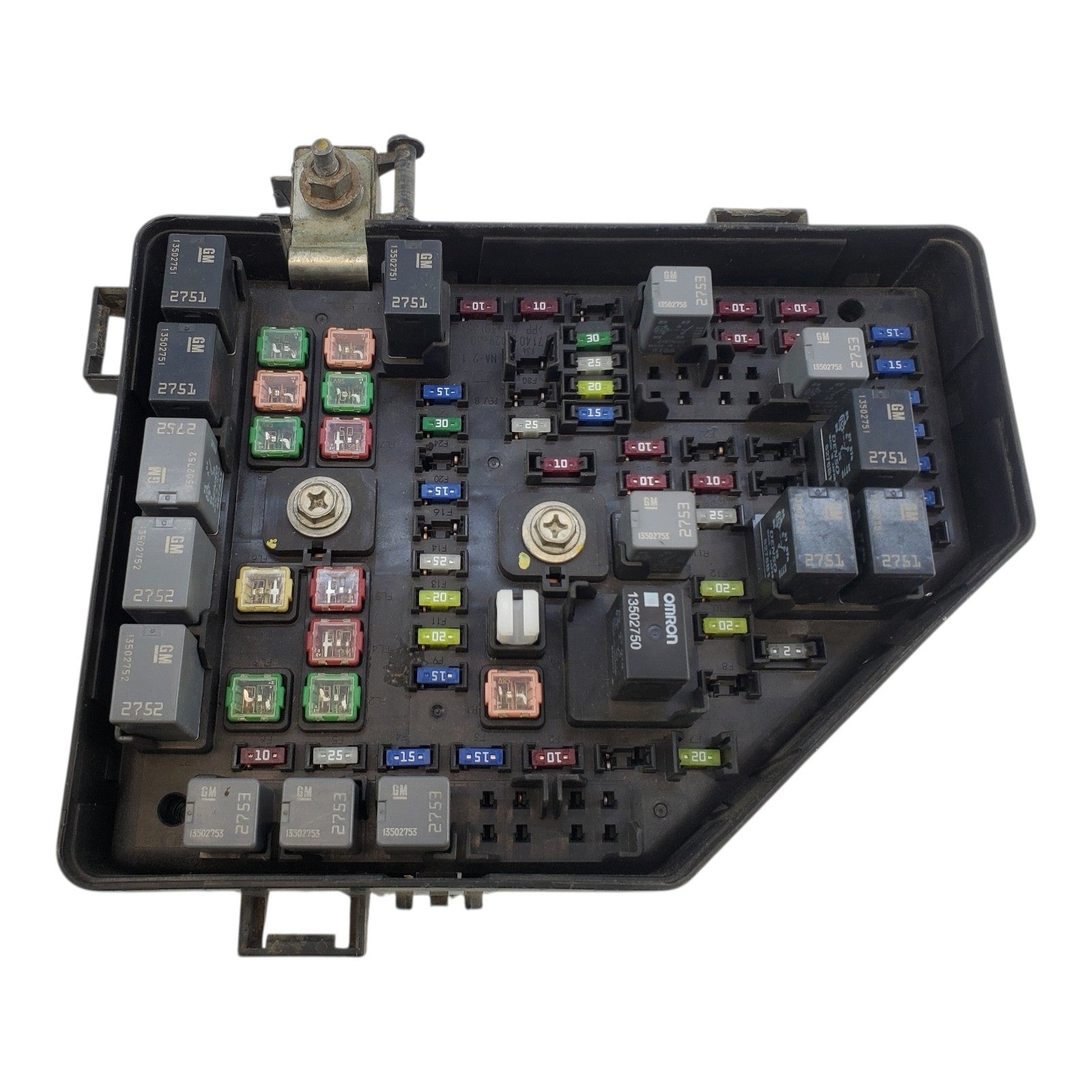 2009 Buick Enclave Used Fuse Box OEM 20757040 25909569 Gold 146K Miles