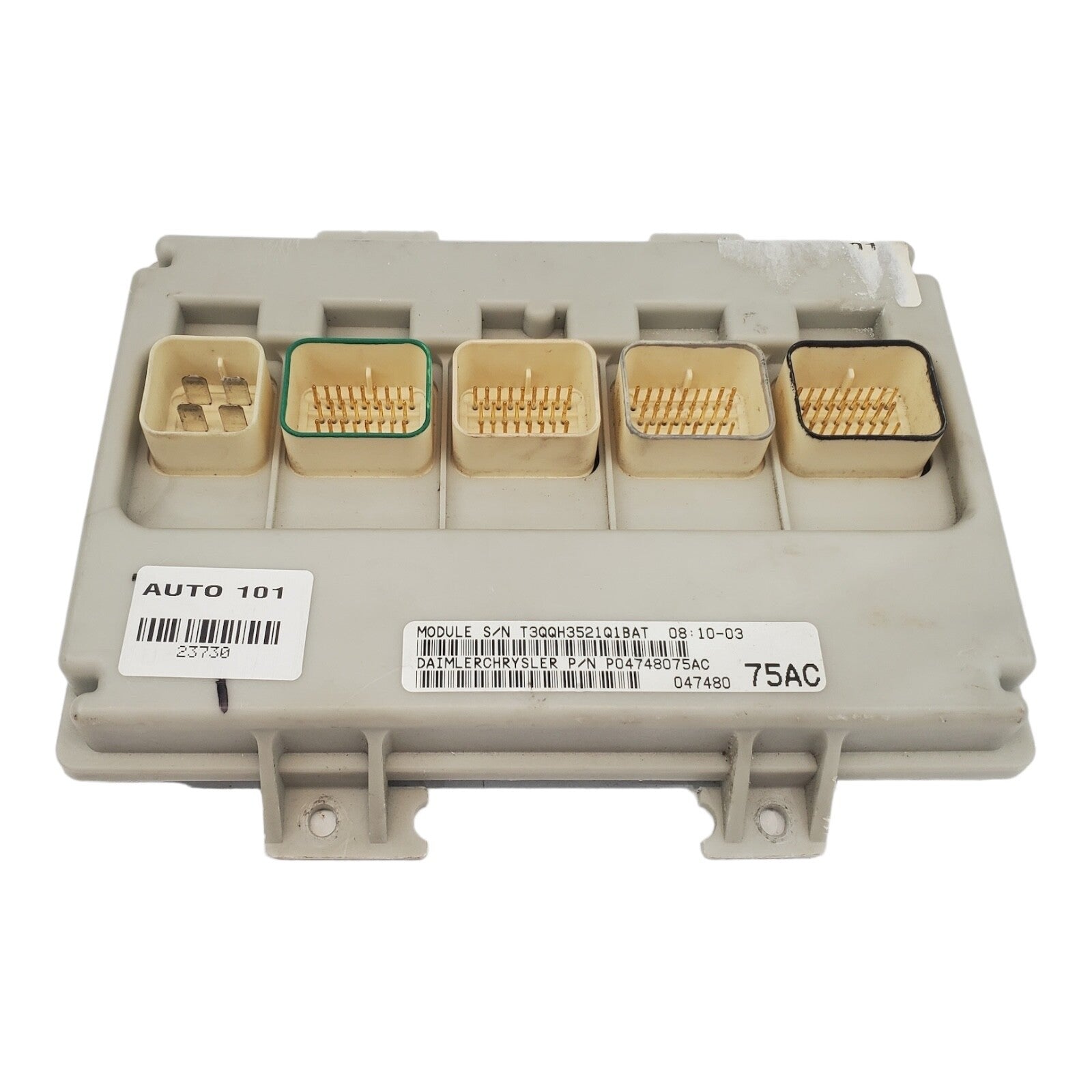 02-03 Dodge Caravan Body Control Unit BCM P04748075AC