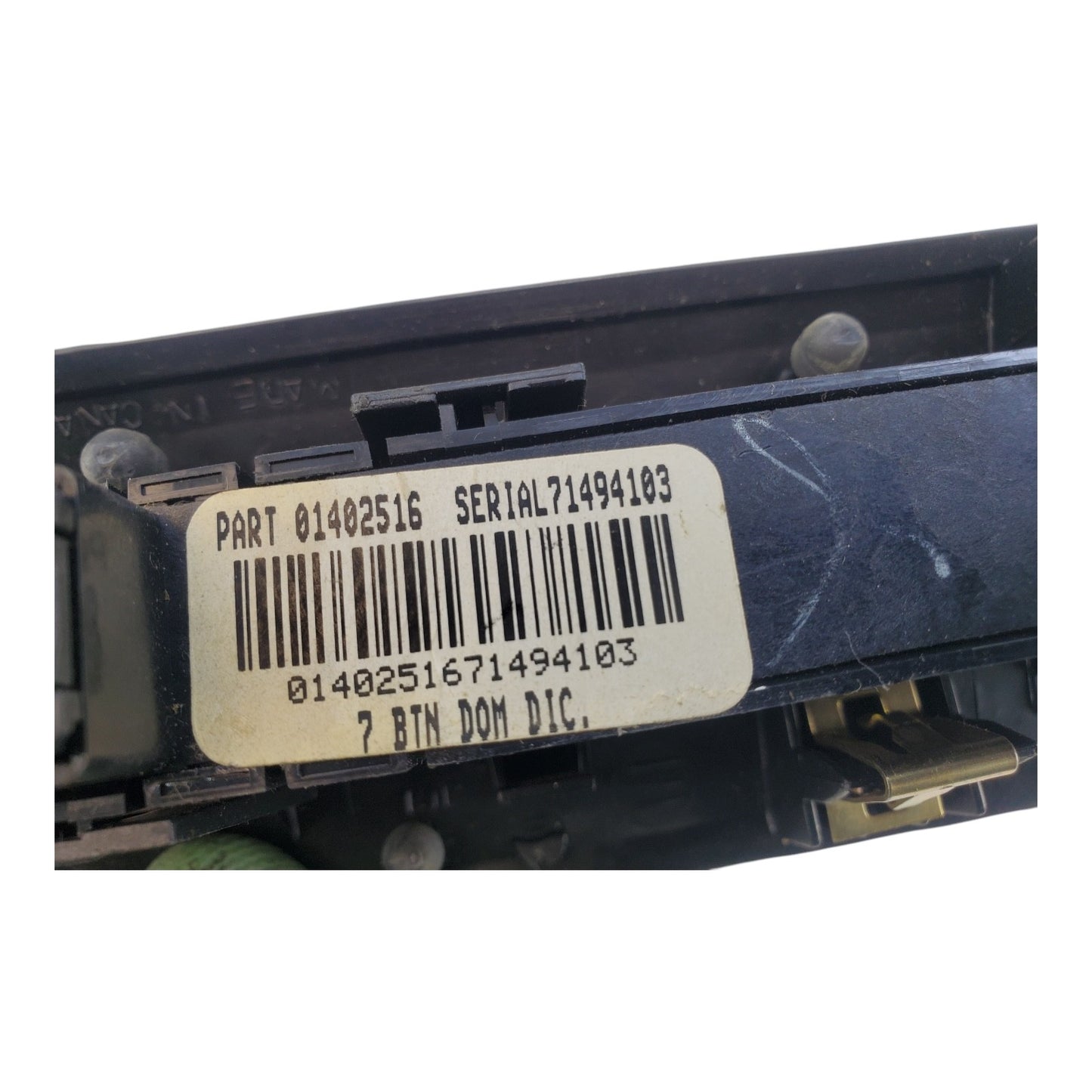 BUICK LACROSSE 05 06 07 08 09 DIC HAZARD 4WAY TC TRACTION TRIP INFO FUEL SWITCH