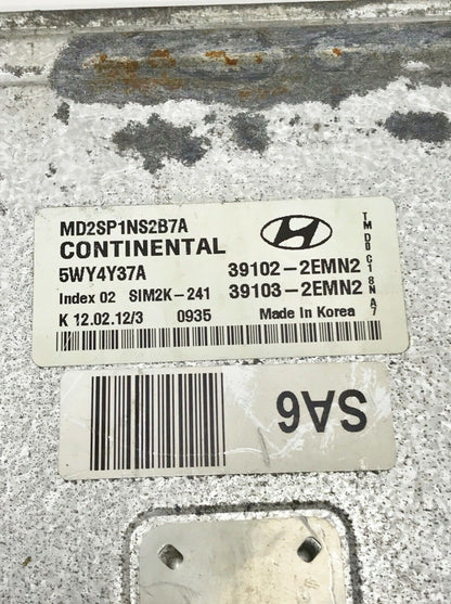 ✅ 11-13 Hyundai Elantra Engine Control Module ECM 39102-2EMN2