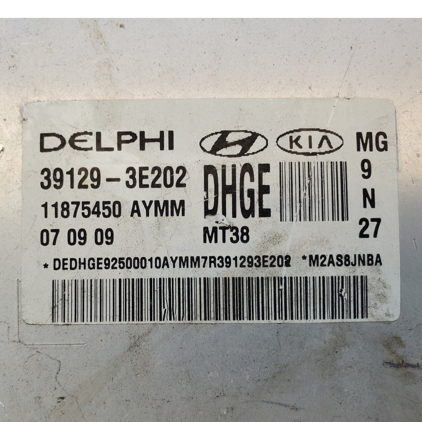 Engine ECM Control Module 2.7L 6 Cylinder Fits 09-10 MAGENTIS 39129-3E202