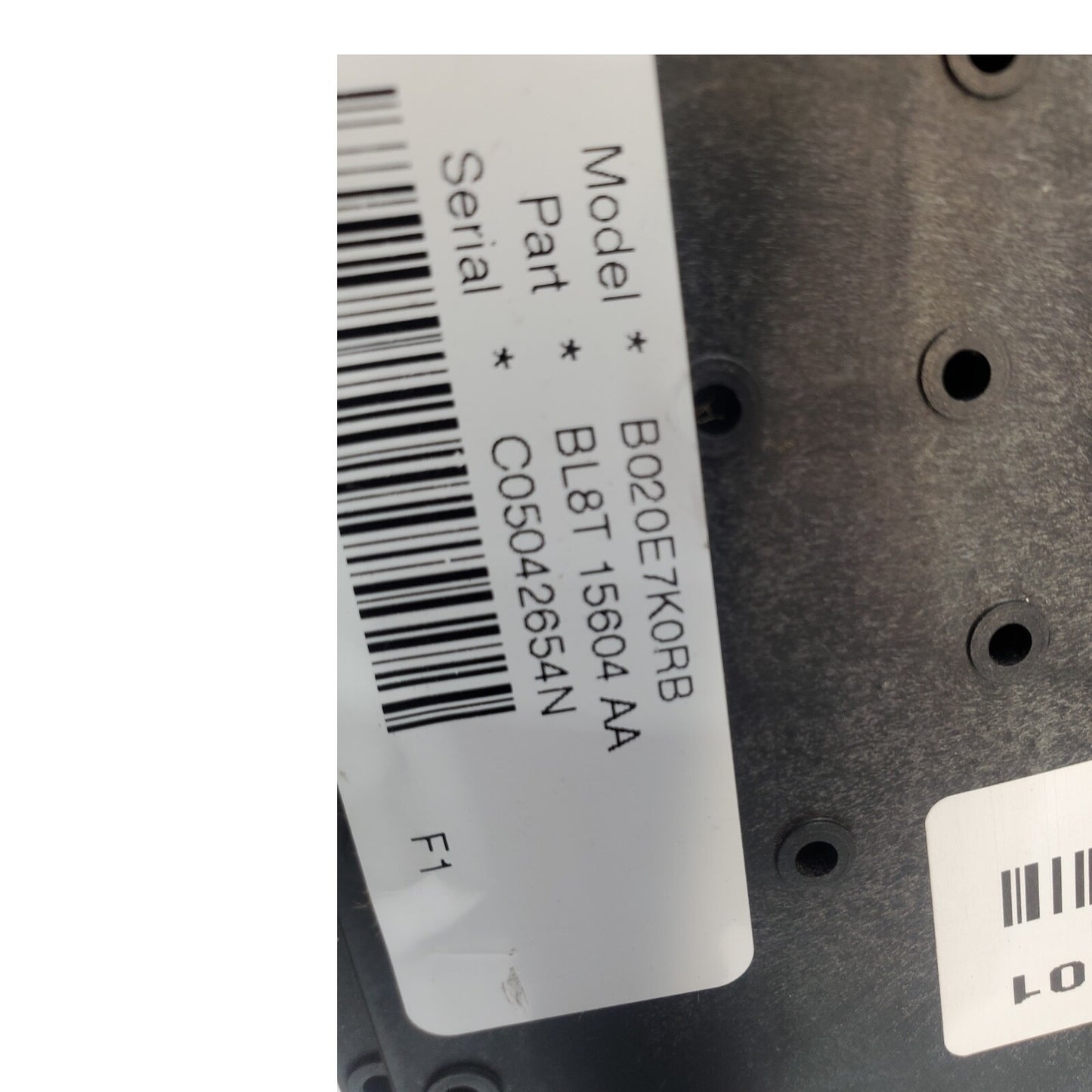 09-12 Ford Escape interior Relay Fuse Box OEM BL8T 15604 AK