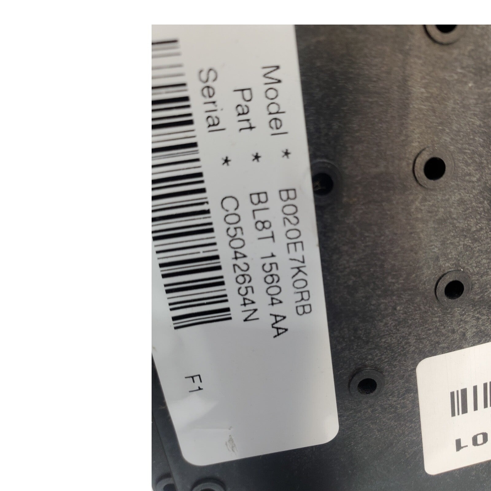 09-12 Ford Escape interior Relay Fuse Box OEM BL8T 15604 AK