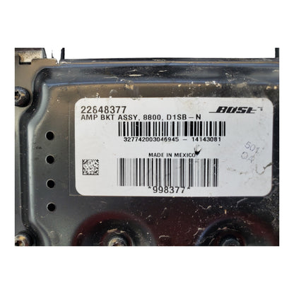 OEM Radio For Verano Amplifier 22848377