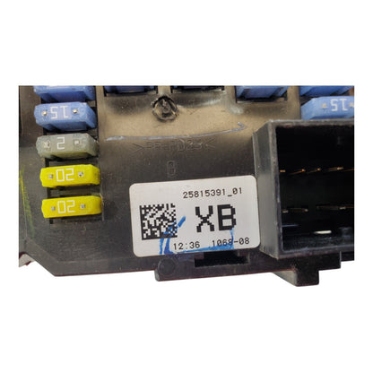 2008 Avalanche 1500 Cabin Fuse Box OEM 25815391-01 5.3L