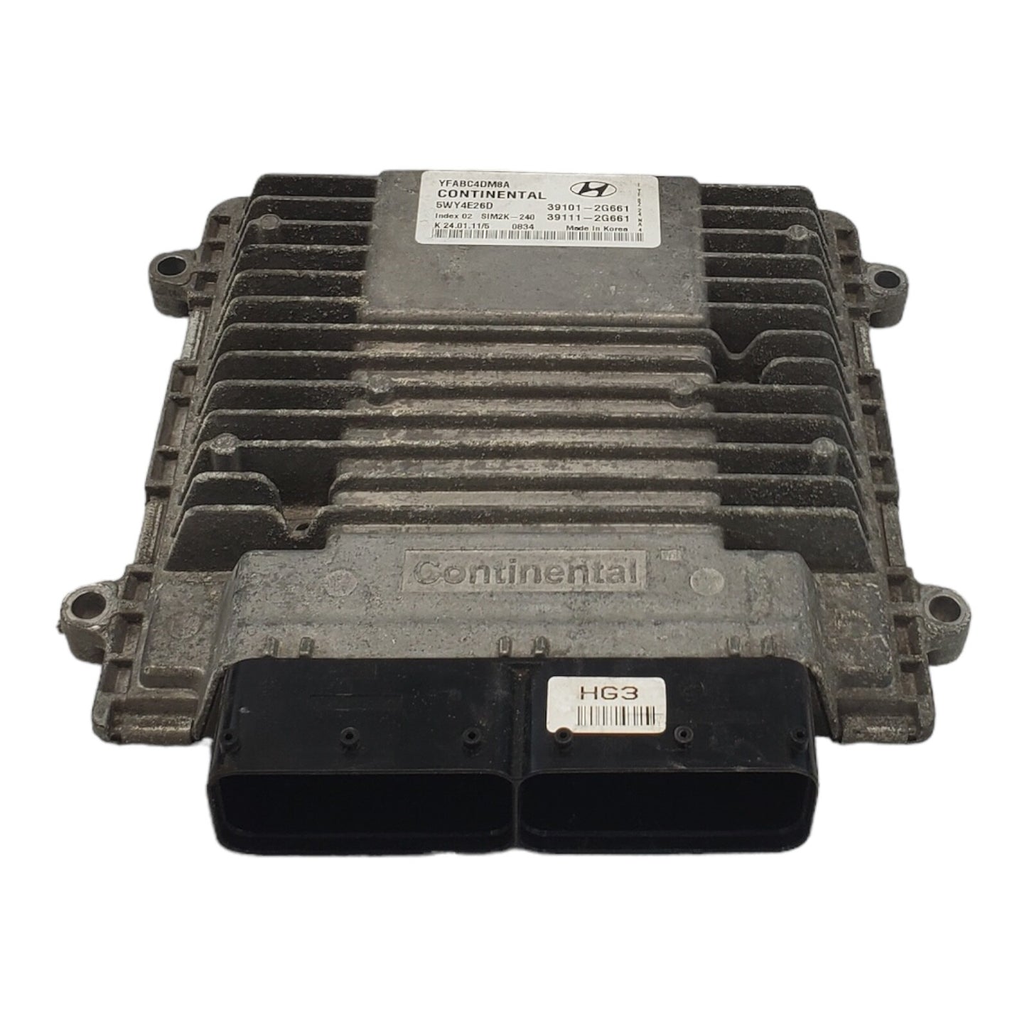 11-14 Hyundai Sonata 39111-2G661 Computer Brain Engine Control ECU ECM ModuleOpe