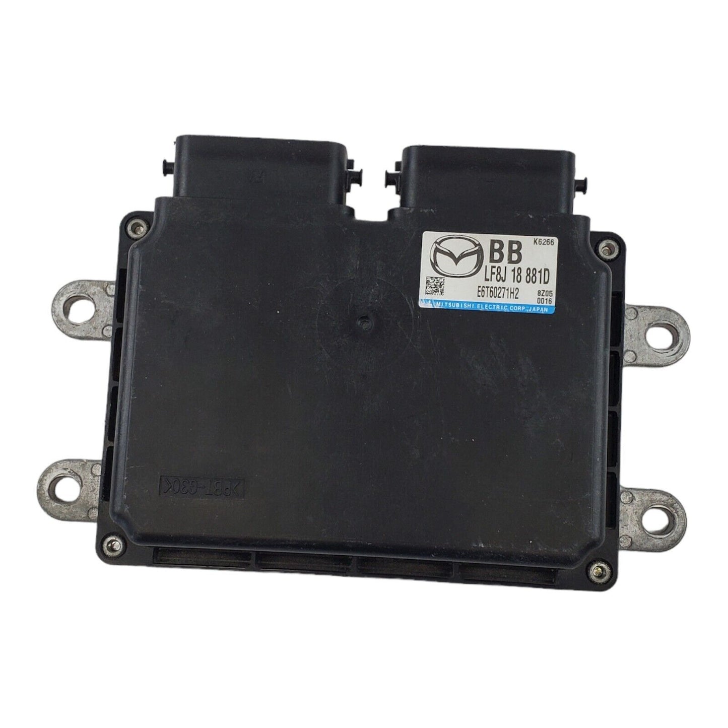 ECU ECM COMPUTER Mazda 3 2010 10 2.0L Manual LF8J18881C 672361