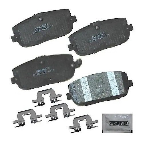 2006-2024 Fiat/Mazda 124 Spider/MX-5/MX-5 Miata Disc Brake Pad Set, Rear