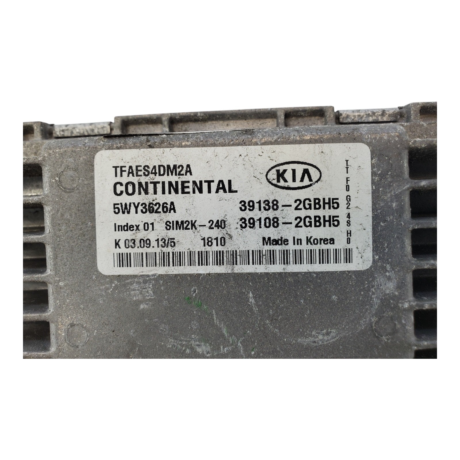 2015 Kia Optima 2.4L Auto Engine Computer ECM ECU | 39138-2GBH5