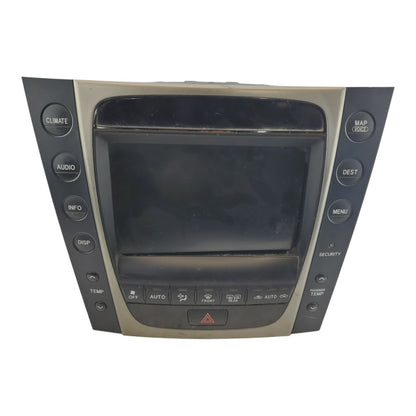 2006-2007 LEXUS GS430 NAVIGATION RADIO RECEIVER DISPLAY SCREEN OEM 86111-30390