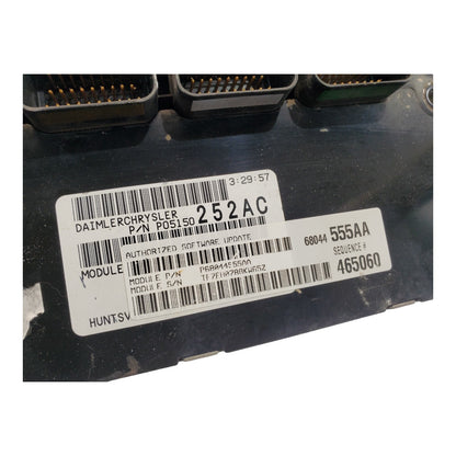 08-09 Dodge Grand Caravan 3.8L Engine Computer Module ECM ECU PCM #P05150252AC,