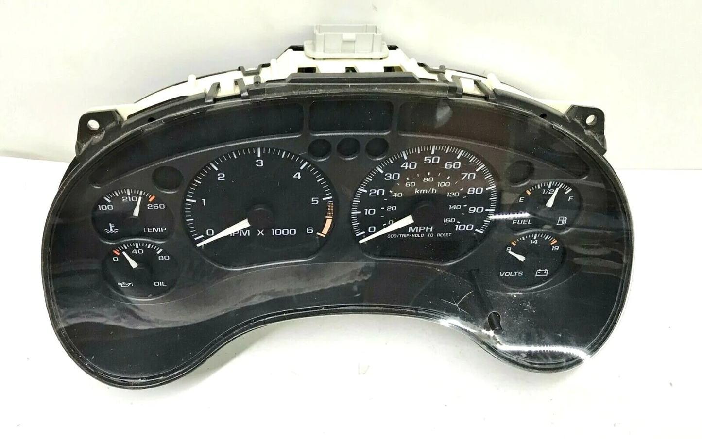 98-01 Oldsmobile Bravada M/T Speedometer Instrument gauge Cluster 16263245 176K