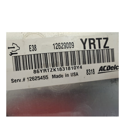 2009 Impala Engine computer 12625455