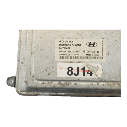 ✅06 07 08 Hyundai Sonata 39100-25135 Computer Engine Control ECU ECM EBX Module