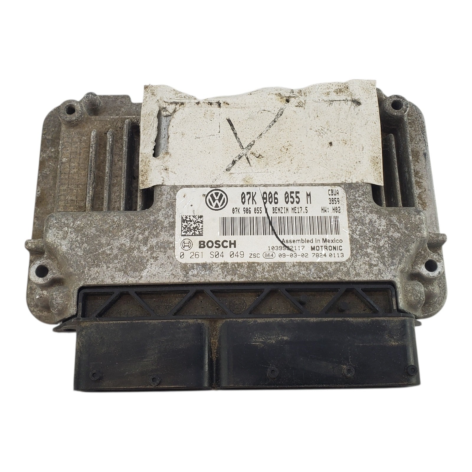 2009 VW Volkswagen Jetta Rabbit 2.5 Engine Control Module ECU ECM PCM 07K906055M
