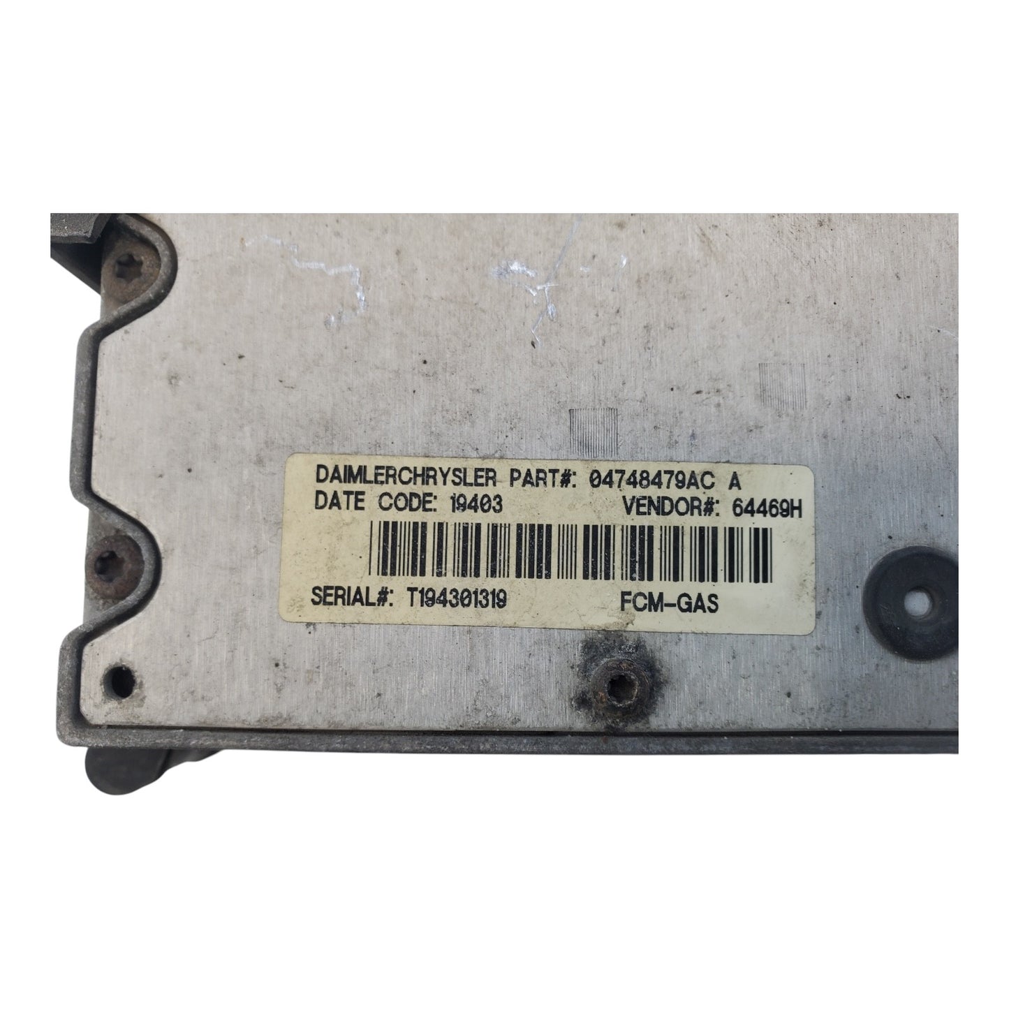 03-05 Chrysler Town&Country Fuse & Relay Box Control Module 04748456AC USED OEM