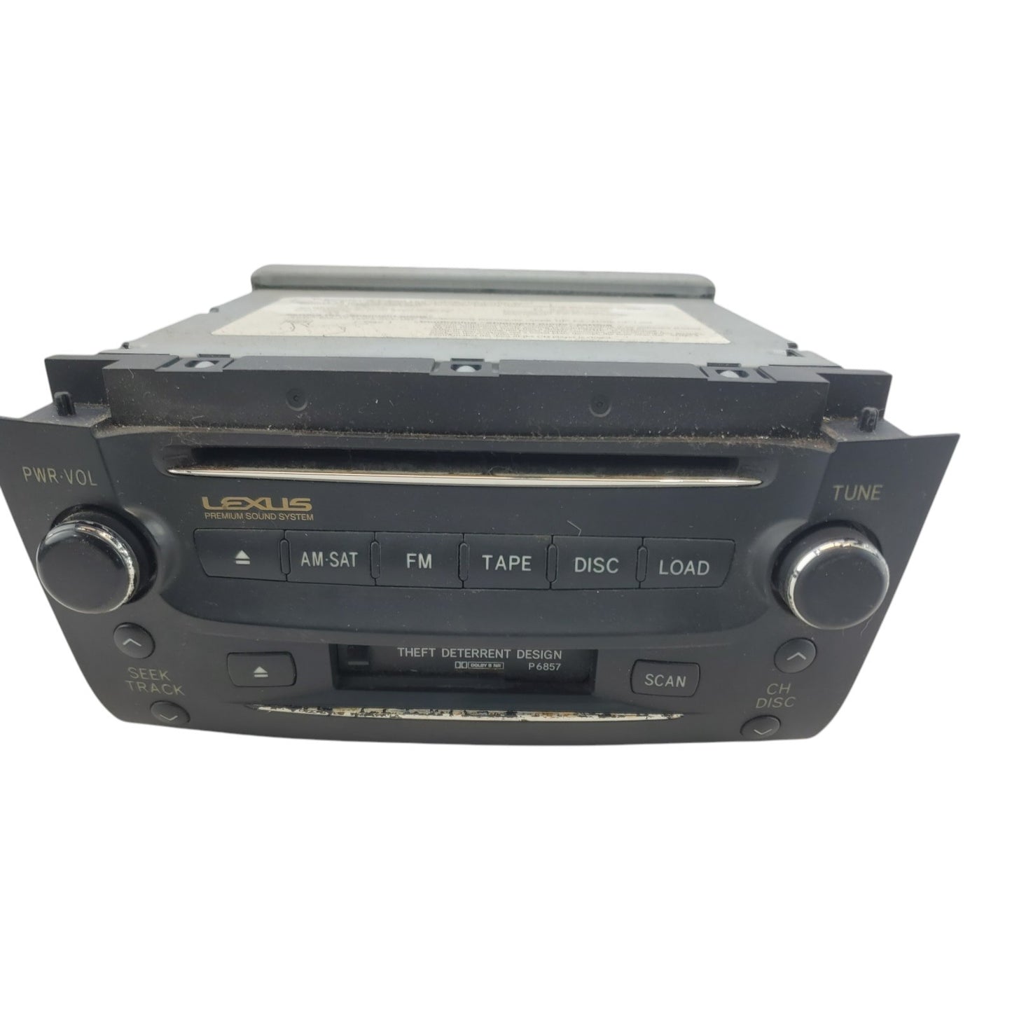 2006 2007 Lexus GS Radio 6 Disc CD Player 86120-30D00-C0 OEM #R160