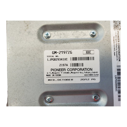 OEM Radio For Equinox Amplifier 20872156
