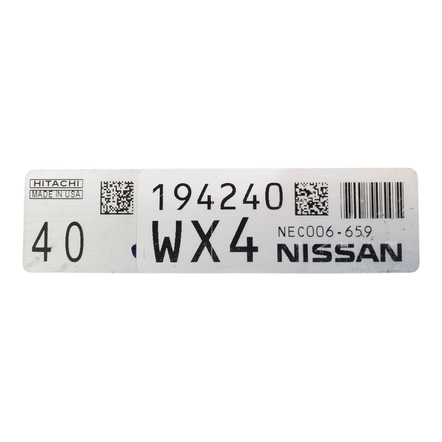 NEC006-659 Nissan Quest 2012-2015 ecm engine computer module