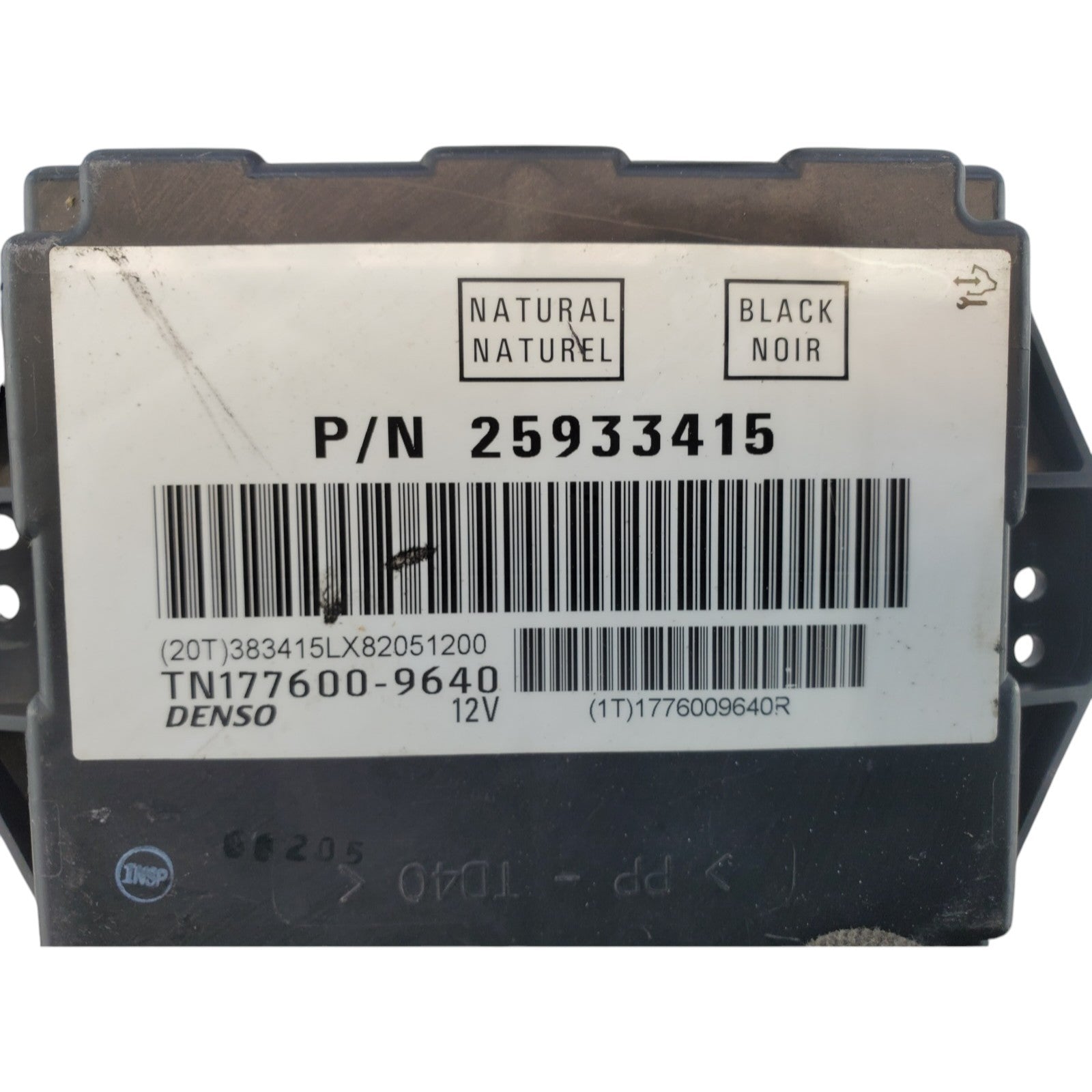 2008-2014 Cadillac CTS FRONT LEFT DRIVER SIDE SEAT MODULE 25933415 USED OEM