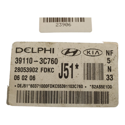 ✅ 2006 - 2008 Hyundai Sonata A/T 3.3L ECM Engine Control Module 39110-3C760