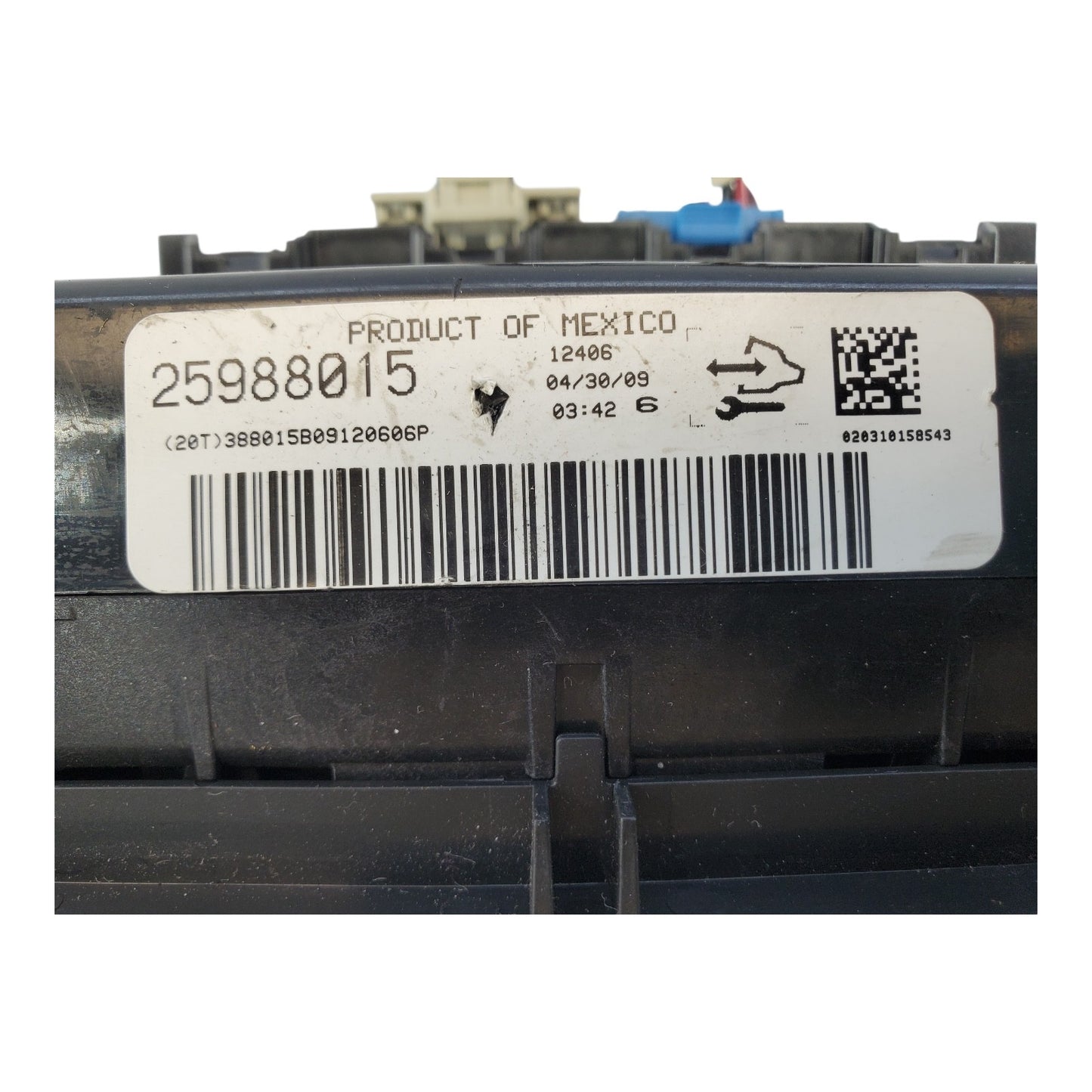 2006-2011 CHEVROLET IMPALA A/C HEATER TEMPERATURE CLIMATE CONTROL OEM 25988015