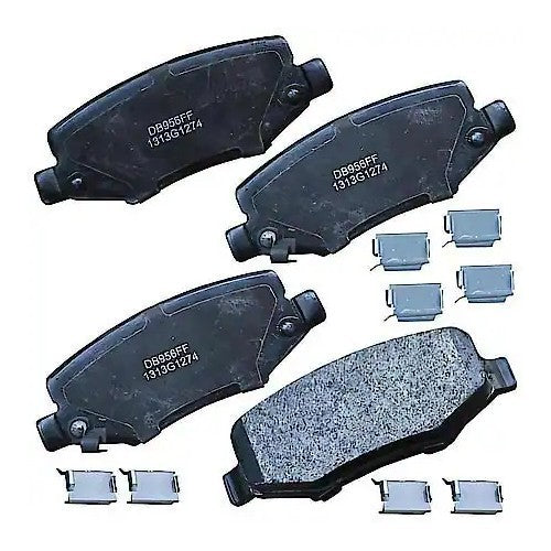 2007-2018 Dodge/Jeep Liberty/Nitro/Wrangler/Wrangler JK Disc Brake Pad Set, Rear