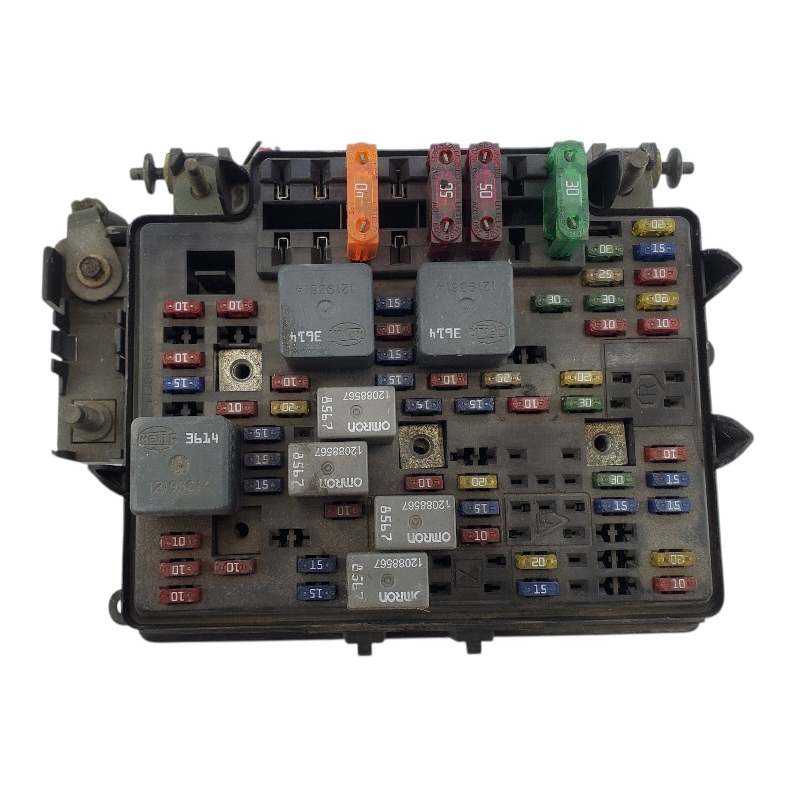 15328806-05 Chevy 2000 2001 2002 Silverado Fuse Box Engine Bay 1500 2500 OEM H68