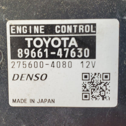 OEM Engine Control Module ECU Toyota Prius V 1.8L Hybrid 2014 2015 / 89661-47630