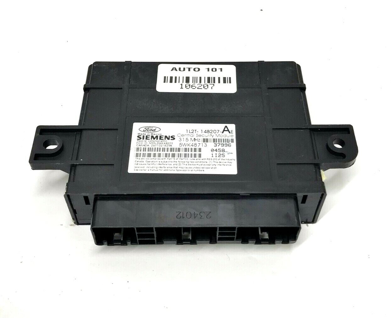 ✅ 2002 FORD EXPLORER REMOTE KEYLESS ENTRY MODULE 1L2T-14B207-AE