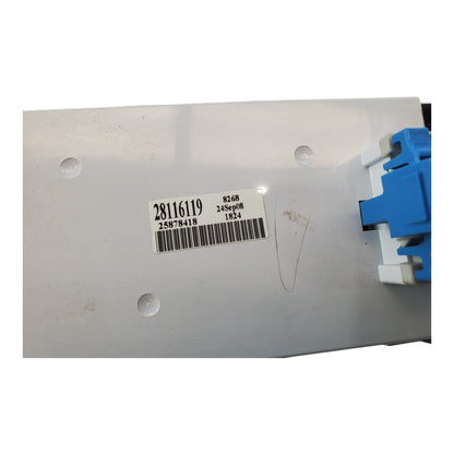 2007-2012 Malibu Aura OEM Climate Control Switch AC Heat Defrost SILVER 28116119