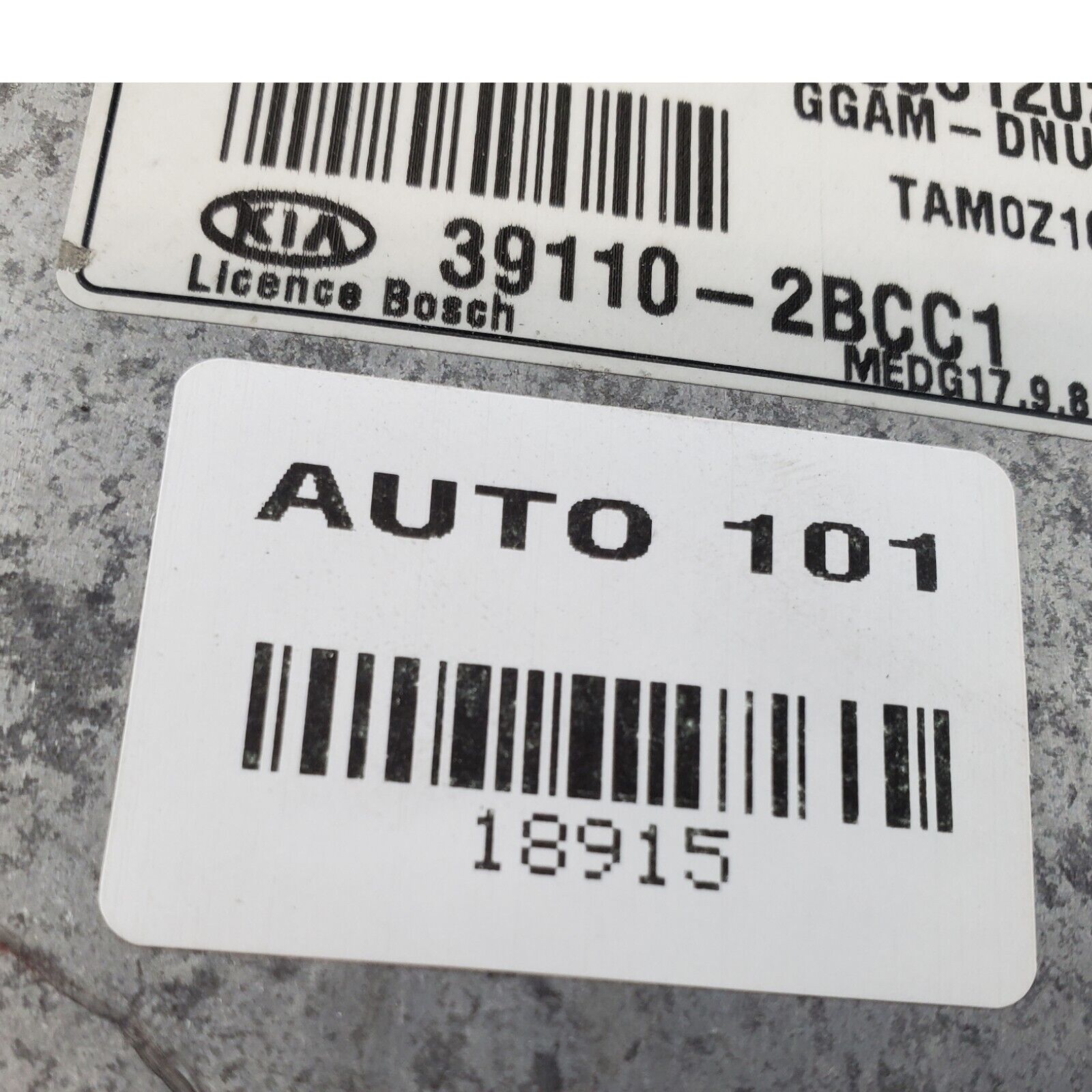 13 Kia Soul 39110-2BCC1 Computer Brain Engine Control ECU ECM EBX Module
