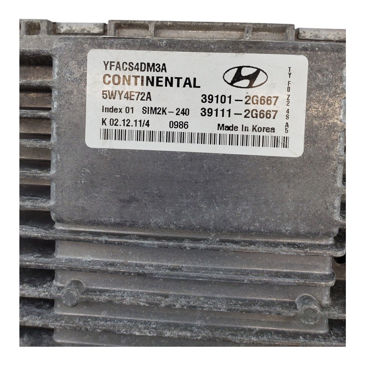 2011-2014 Hyundai Sonata Engine Computer Ecu Pcm Ecm Pcu Oem A5E5X