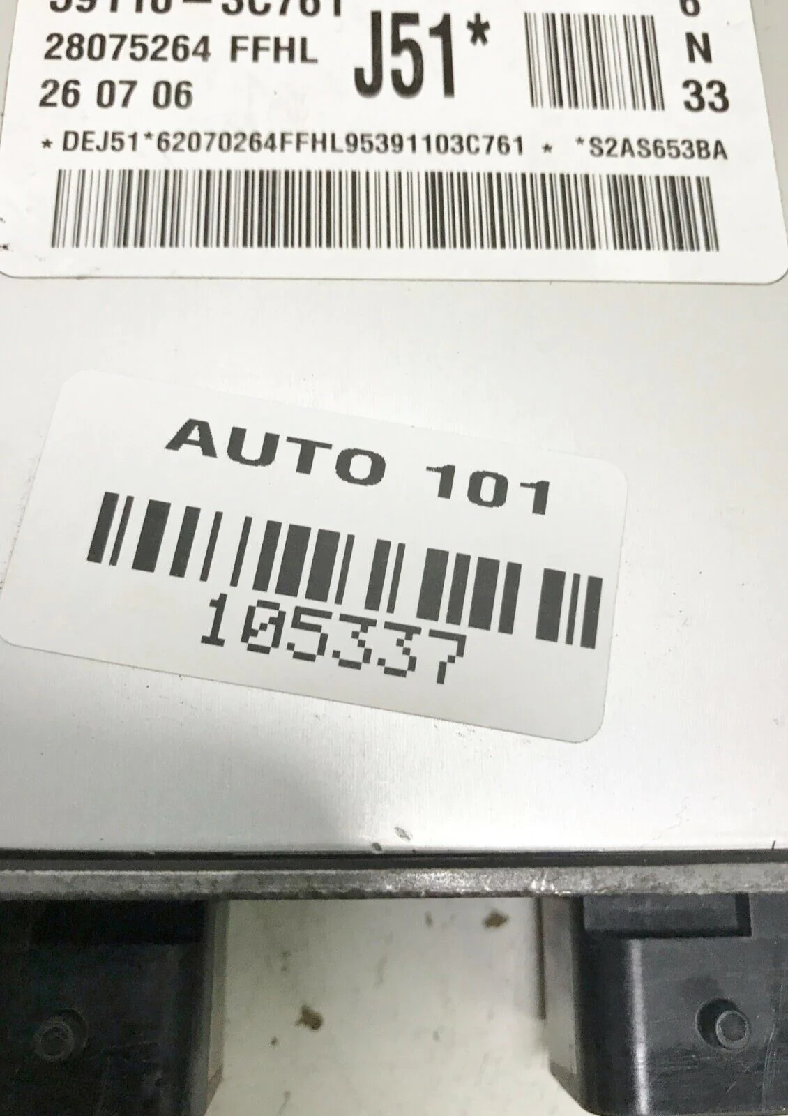 06-08 Hyundai Sonata 3.3L Engine Control Unit ECU 391103C761 OEM