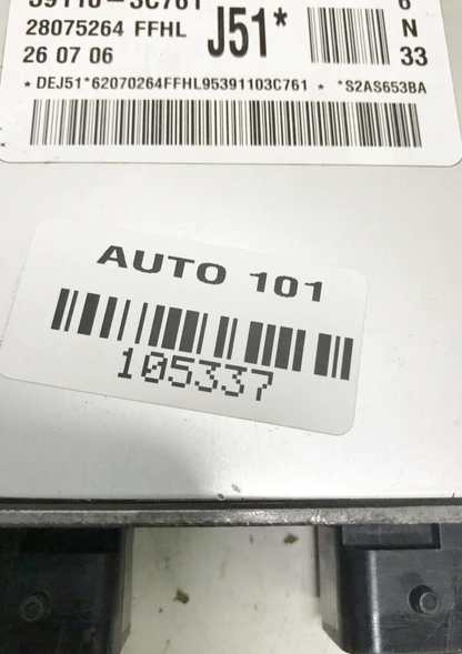 06-08 Hyundai Sonata 3.3L Engine Control Unit ECU 391103C761 OEM