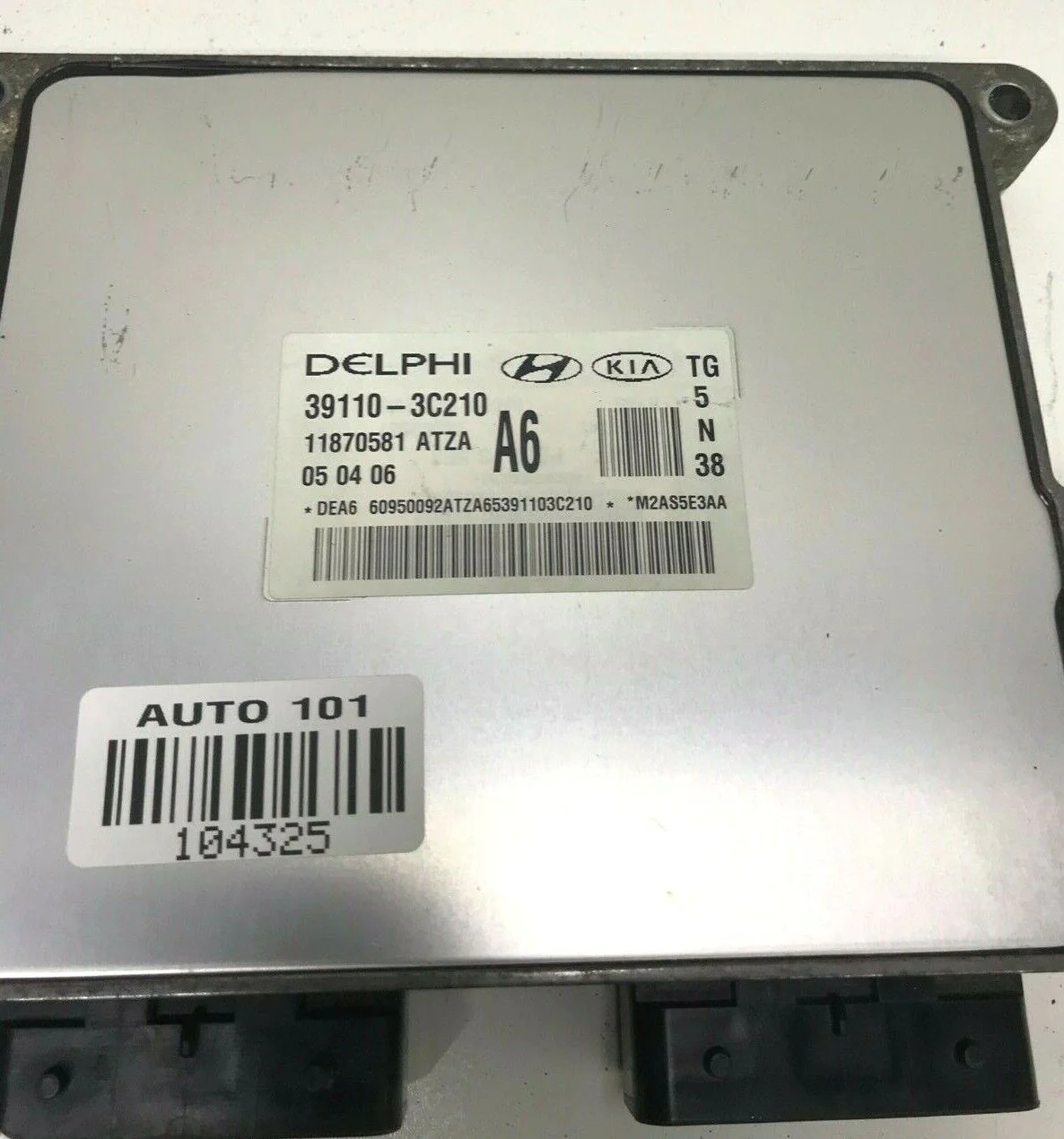 06-10 Hyundai Azera 3.8L Engine Control Unit ECU 391103C210