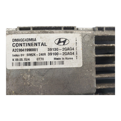 ✅13-16 Hyundai Santa Fe 2.4 Engine Control Module ECM Computer 39130-2GAG4