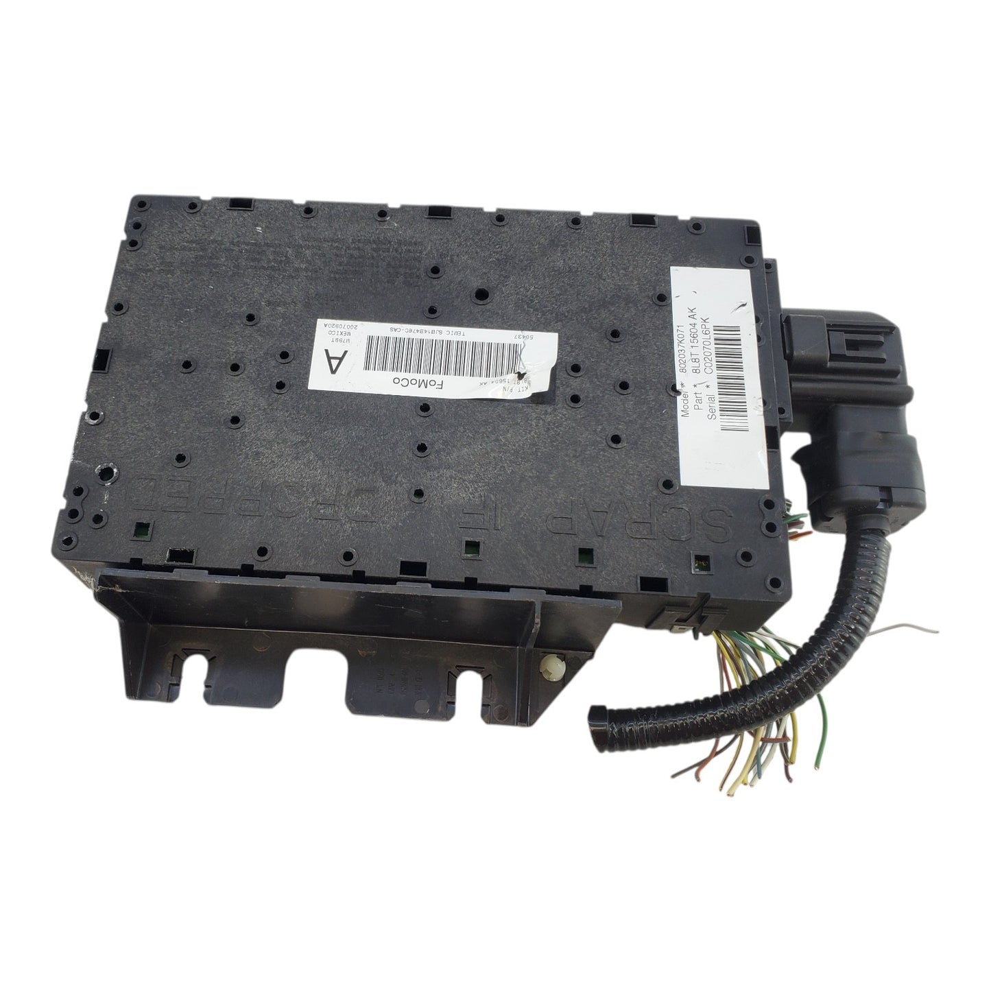 08 Ford Escape Mariner Interior Relay Fuse Box 8L8T-15604-Ak