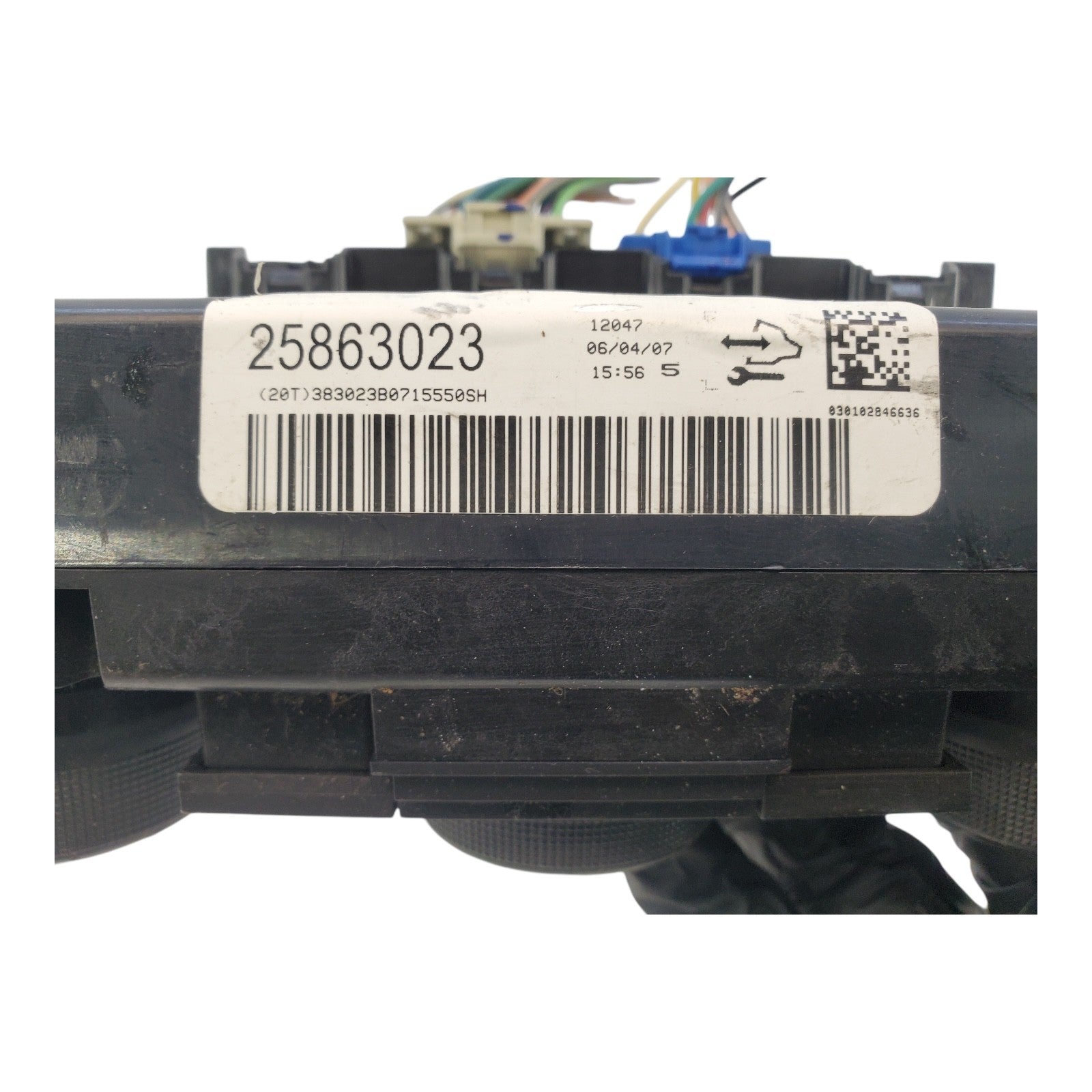 07-09 CHEVY EQUINOX A/C HEATER TEMPERATURE CLIMATE CONTROL 25863023