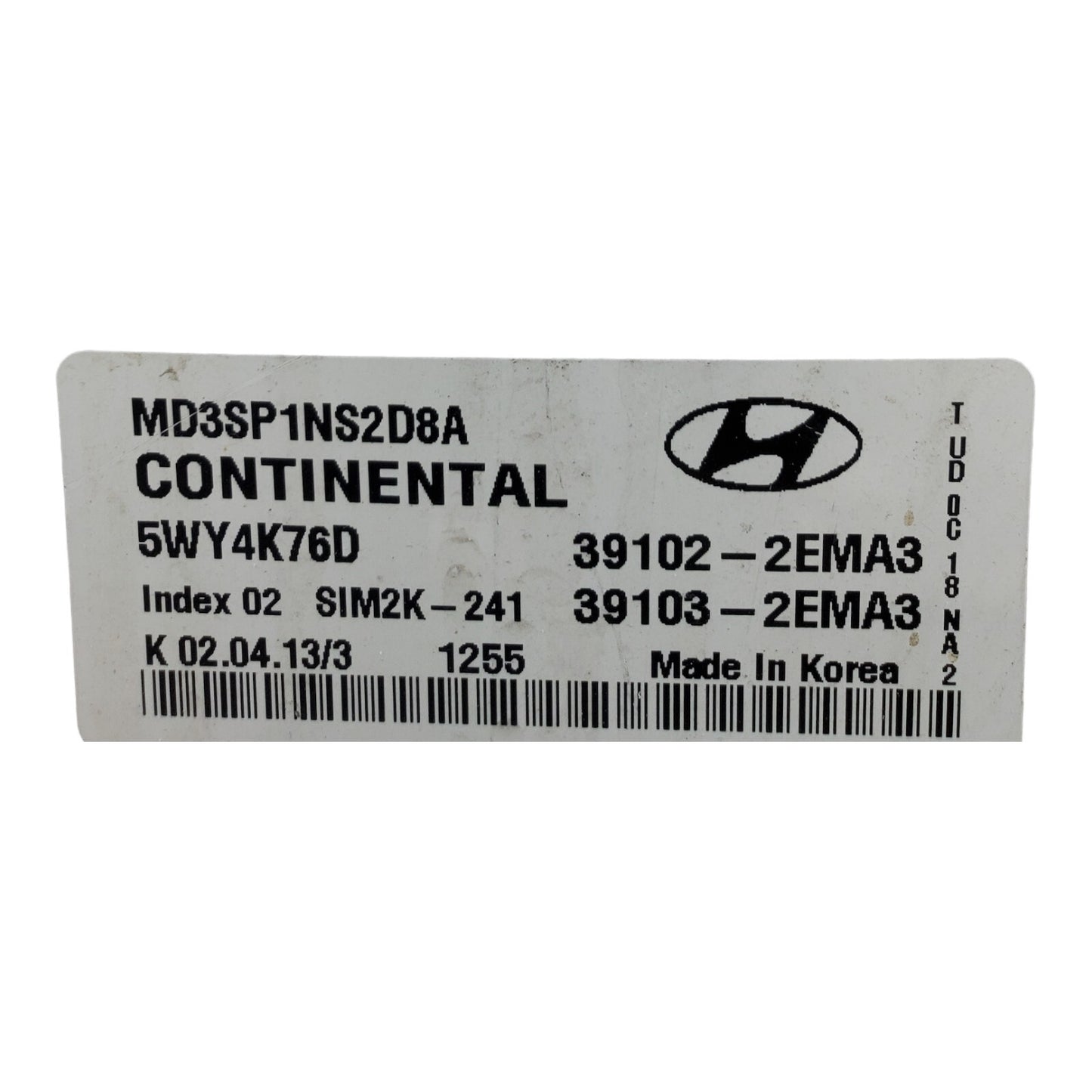 ✅2011-13 Hyundai Elantra 1.8L ECM ECU Engine Control Module Computer 39102-2EMA3