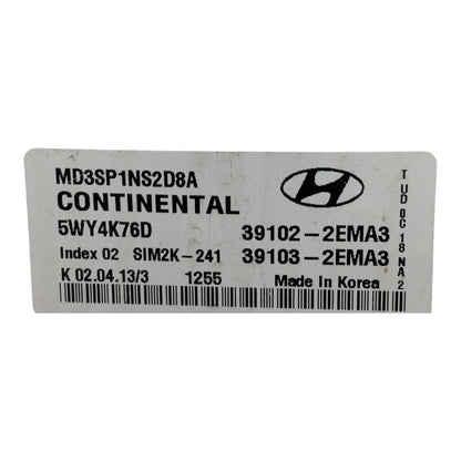 ✅2011-13 Hyundai Elantra 1.8L ECM ECU Engine Control Module Computer 39102-2EMA3