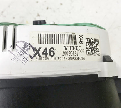 ✅ 01-03 Hyundai Elantra Speedometer Instrument Gauge Cluster OEM 94001-2D050