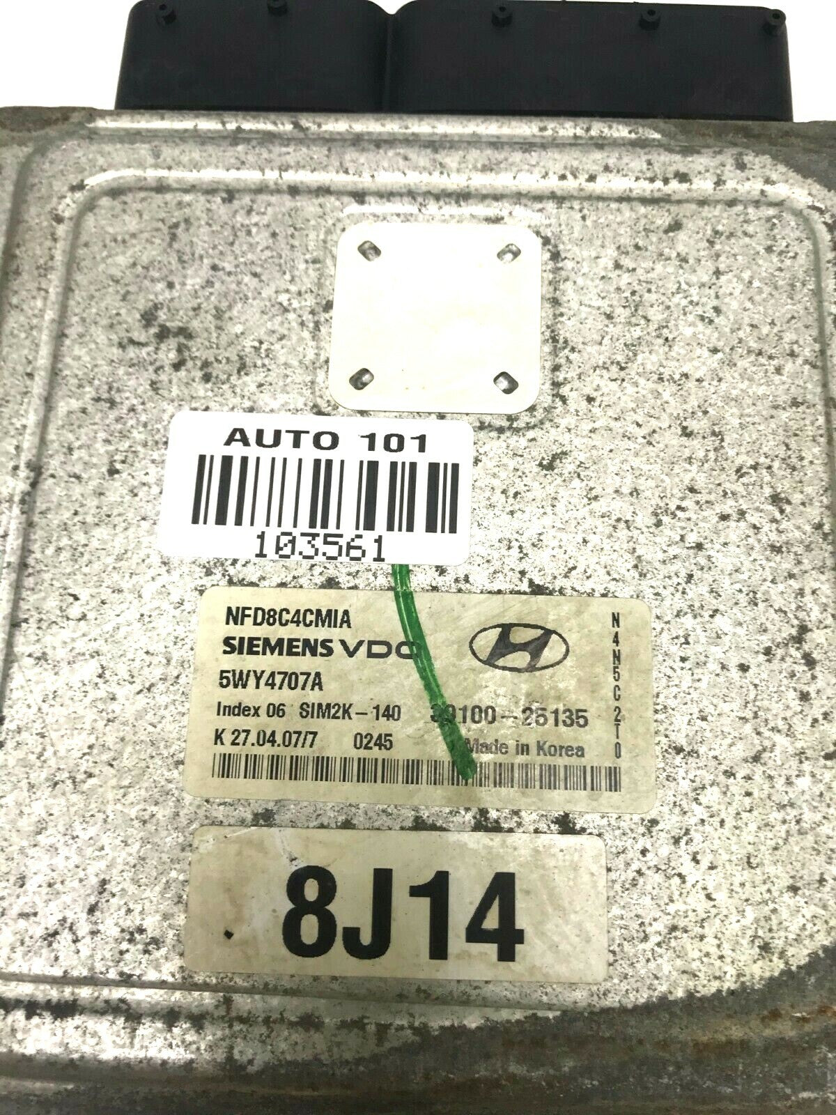 ✅ 06-08 Hyundai Sonata 2.4L Engine Control Module ECM Computer 39100-25130